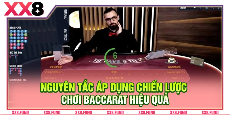 Nguyên tắc áp dụng chiến lược chơi baccarat hiệu quả