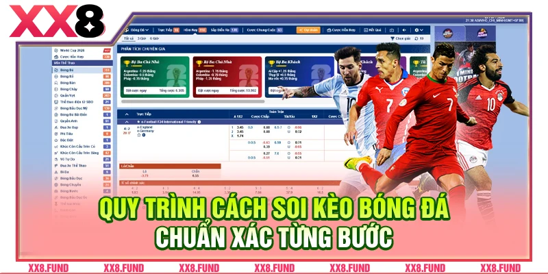 Quy trình cách soi kèo bóng đá chuẩn xác từng bước